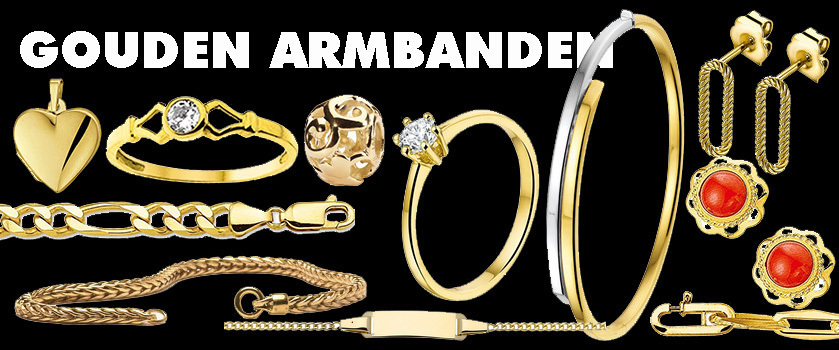 Gouden Armbanden voor Dames