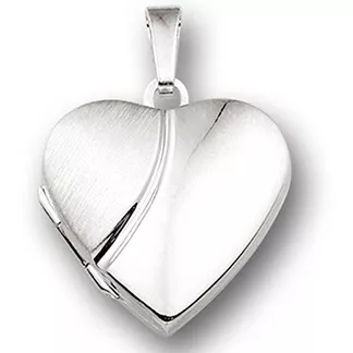 Huiscollectie 1014521 Zilveren hart medaillon