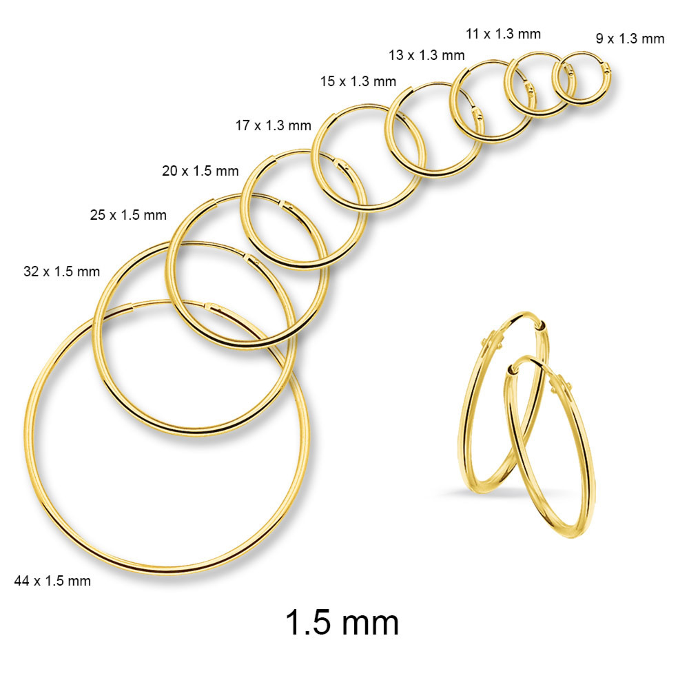 Gouden 4001250 1.3 - 1.5 mm | Trendjuwelier