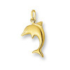 Huiscollectie 4001732 Gouden bedel Dolfijn groot 1