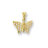 Huiscollectie 4008823 Gouden bedel vlinder 1