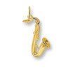 Huiscollectie 4002068 Gouden bedel Saxofoon 1