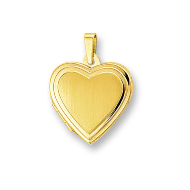 Huiscollectie 4008565 Gouden medaillon hart