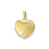 Huiscollectie 4012505 Gouden medaillon hart 1