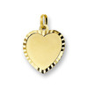 Huiscollectie 4006163 Gouden graveerplaat hartvormig 1
