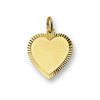 Huiscollectie 4006167 Gouden graveerplaat hartvormig 1