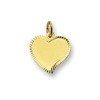 Huiscollectie 4006171 Gouden graveerplaat hartvormig 1