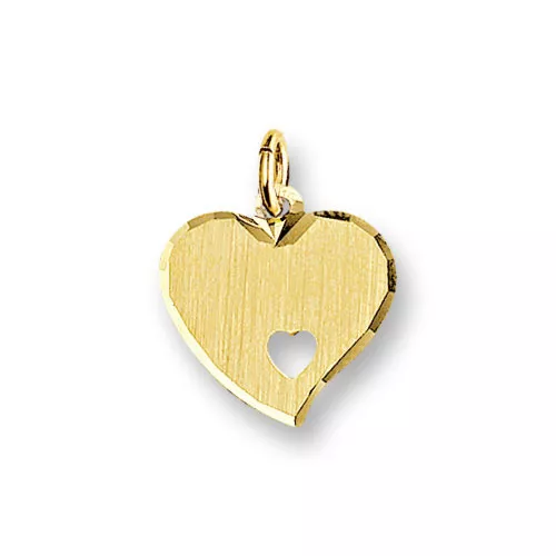 Huiscollectie 4006176 Gouden graveerplaat hartvormig