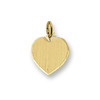 Huiscollectie 4008403 Gouden graveerplaat hartvormig 1