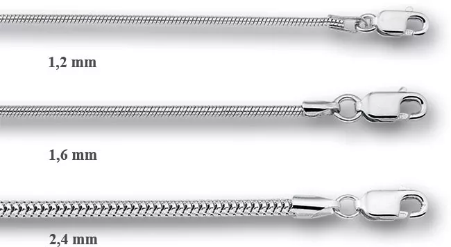  Koop jouw zilveren jouw Zilveren Slangencollier 42 cm lang bij Trendjuwelier: achteraf betalen en snelle levering. Altijd de beste prijs!