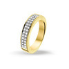 Huiscollectie 4012131 Gouden ring met diamant 0.35 crt 1