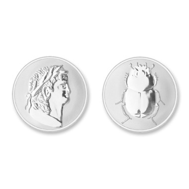 Mi Moneda Roman - Scarabee silver Roman - Scarabee silver munt
