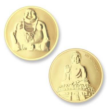 Mi Moneda Buddha gold Buddha gold munt