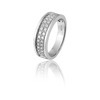 Huiscollectie 11-11-TR Witgouden ring met diamant 1