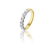 Huiscollectie 17-08-TR Bicolor gouden ring met diamant 1