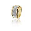 Huiscollectie 18-13-TR Gouden ring met diamant 1