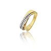 Huiscollectie 21-08-TR Gouden ring met diamant 1