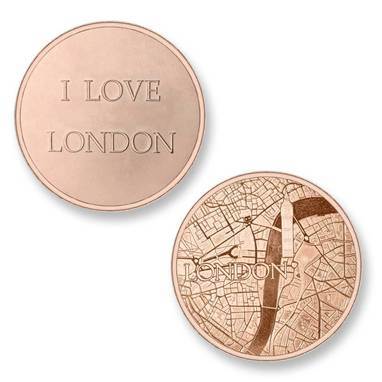 Mi Moneda Del Mundo - London rose Del Mundo - London rose munt