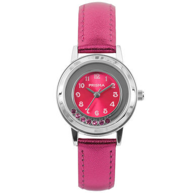 Prisma CW.213 horloge Dazling Diamonds Hot Pink