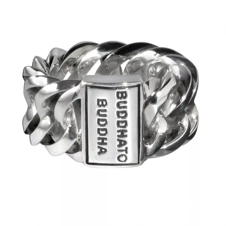 Buddha to Buddha 500 Ring Chain zilver