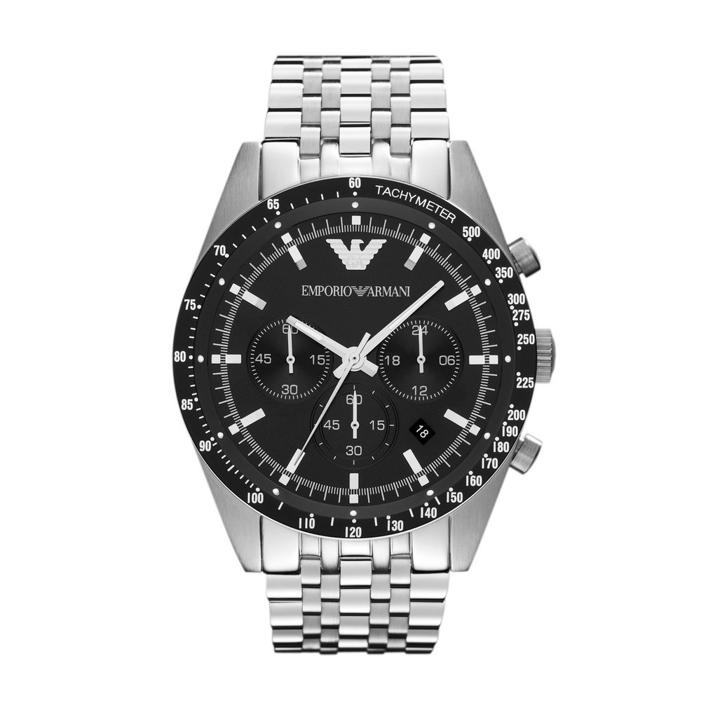 transactie nicht noorden Emporio Armani AR5988 Tazio horloge | Trendjuwelier.nl