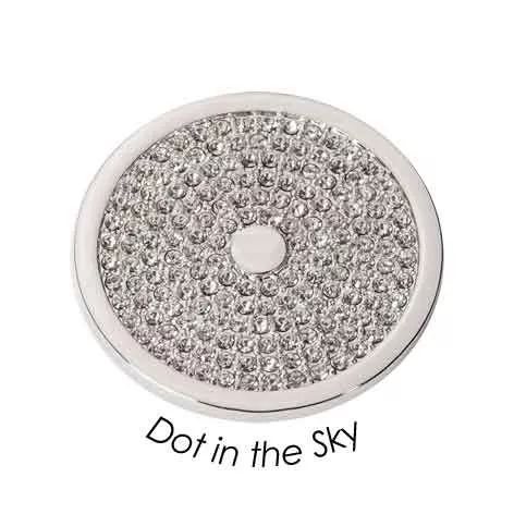 Quoins QMOA-04-Z Disc Dot in the sky Silver
