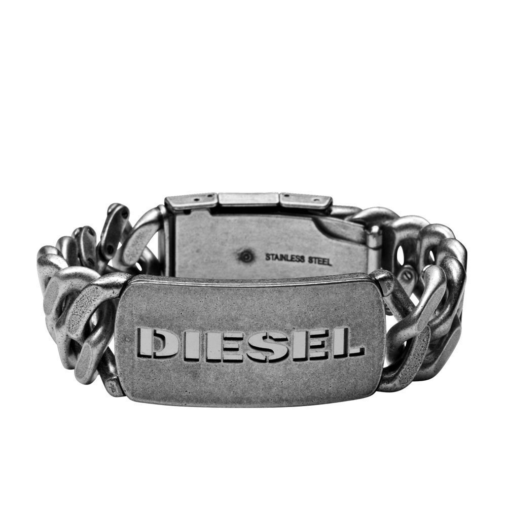 pit pomp samenvoegen Diesel DX0656040 heren armband van staal | Trendjuwelier