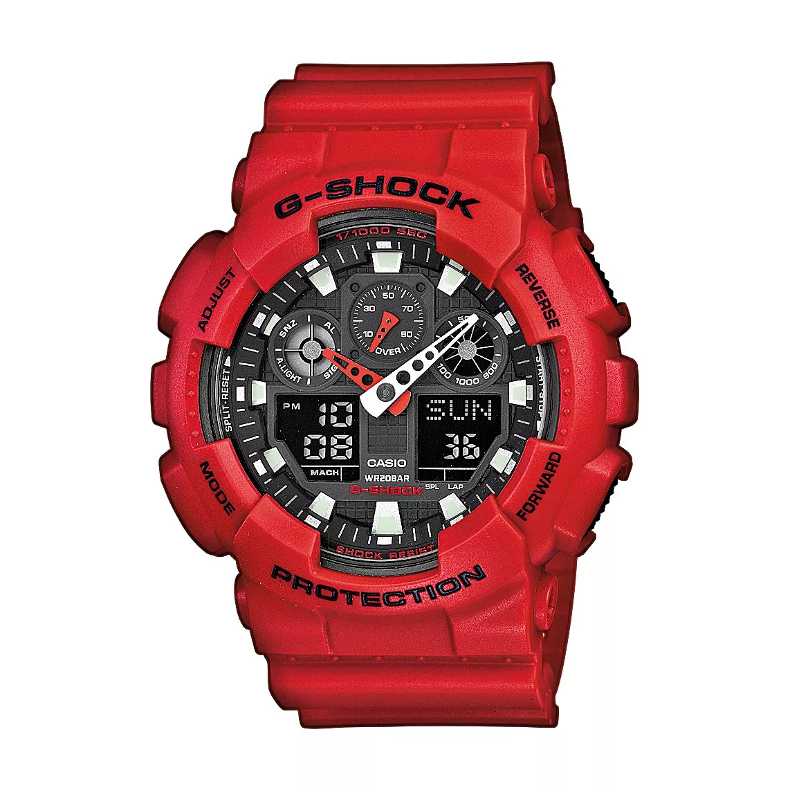 Casio GA-100B-4AER Antimagnetisch G-Shock horloge