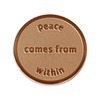 Quoins QMOZ-04-R Peace comes from within munt 2
