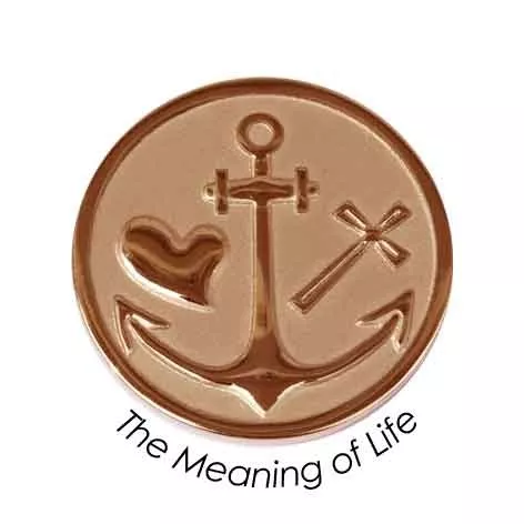 Quoins QMOZ-07-R Disc The Meaning of Life munt