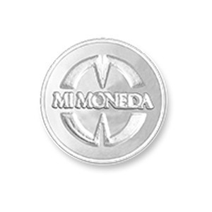 Mi Moneda MON-MM-01-XS Silver plated munt XS