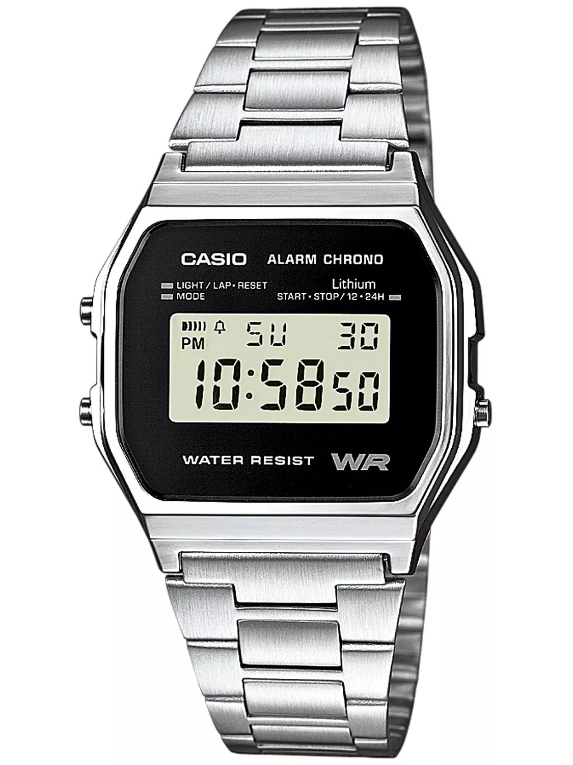 Casio A158WEA-1EF Retro horloge