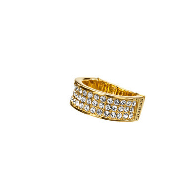 Guess UBR11307 Pave band gold ring