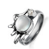 Rabinovich 34803065 zilveren ring met parel en zirkonia 1