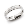 Boccia 0129-05 Titanium ring met diamant 1