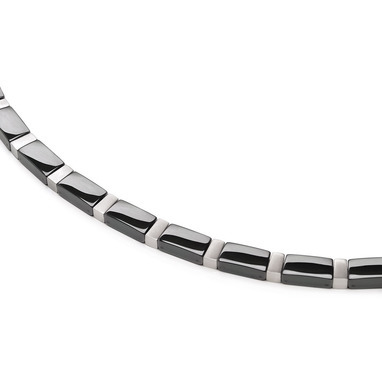 Boccia 0845-04 titanium collier met keramiek