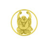 MYiMenso 27/781 Buddha Riches & Happiness gold 1