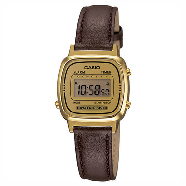 Casio LA670WEGL-9EF Retro horloge