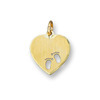 Huiscollectie 4015731 Gouden graveerplaat hartvormig 1