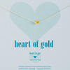 Heart to get N10HEG11S Heart of gold ketting bicolor 1