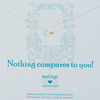 Heart to get N02SHE11S-2 Nothing compares to you ketting zilver 1