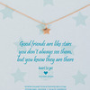 Heart to get N09STA11R Good friends ketting rose 1