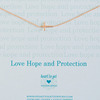 Heart to get N12CRO11R-2 Love hope and protection ketting rose 1