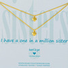 Heart to get 2N16HEA11G-1 Sisters ketting goud 1