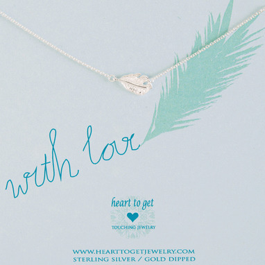 Heart to get N43FEA12S With love ketting zilver