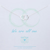 Heart to get N89DOK13S We are all one ketting zilver 1