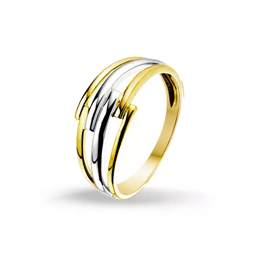 Huiscollectie 4205461 Bicolor gouden ring