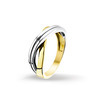 Huiscollectie 4206017 Bicolor gouden ring 1