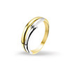 Huiscollectie 4205522 Bicolor gouden ring 1