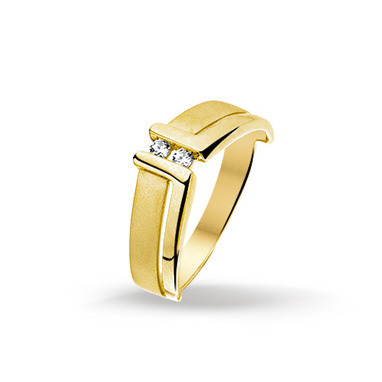 Huiscollectie 4015132 Gouden ring zirkonia